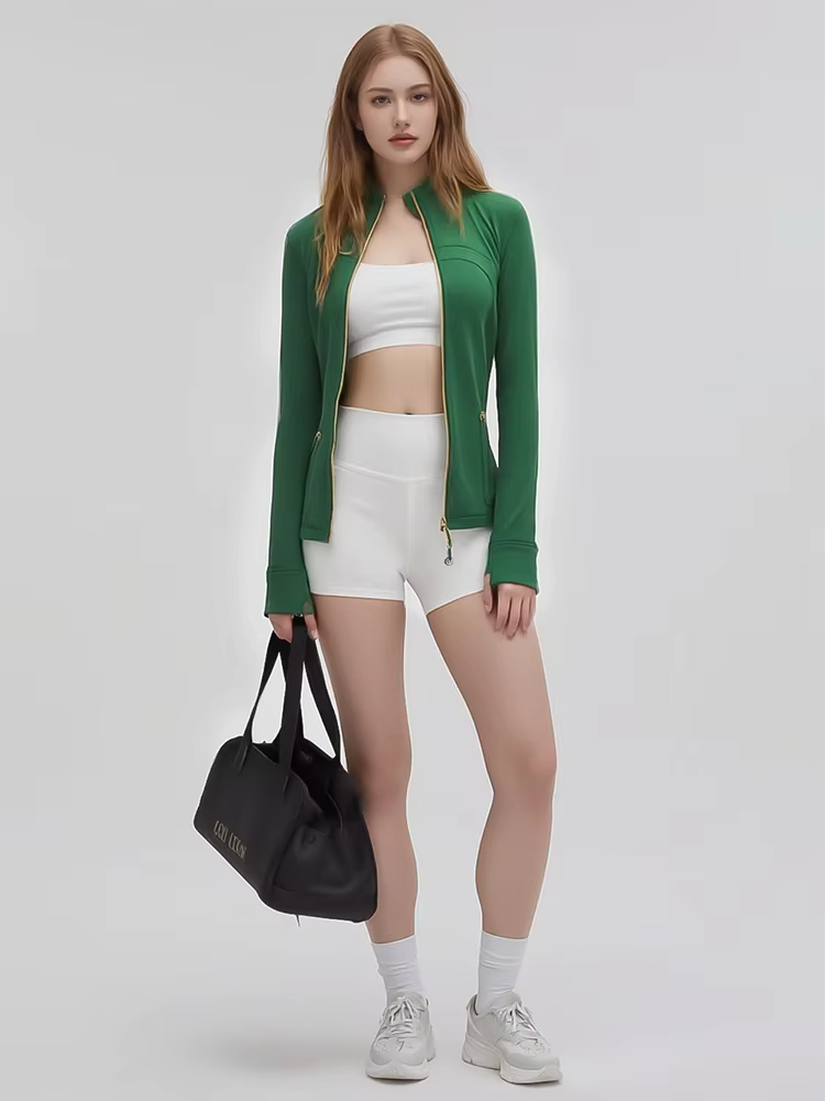 Women's Stand Collar Yoga Jacket