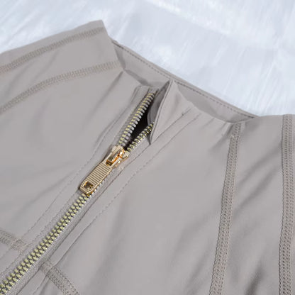 Women's Stand Collar Yoga Jacket