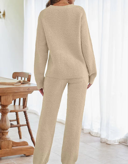 The Cozy Plush Pajama Set